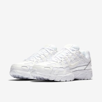 Nike P-6000 - Férfi Utcai Cipő - Fehér/Platina/Fehér